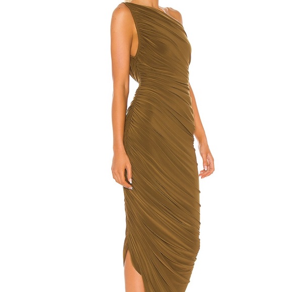 Norma Kamala Diana gown in Saddle - Picture 2 of 5